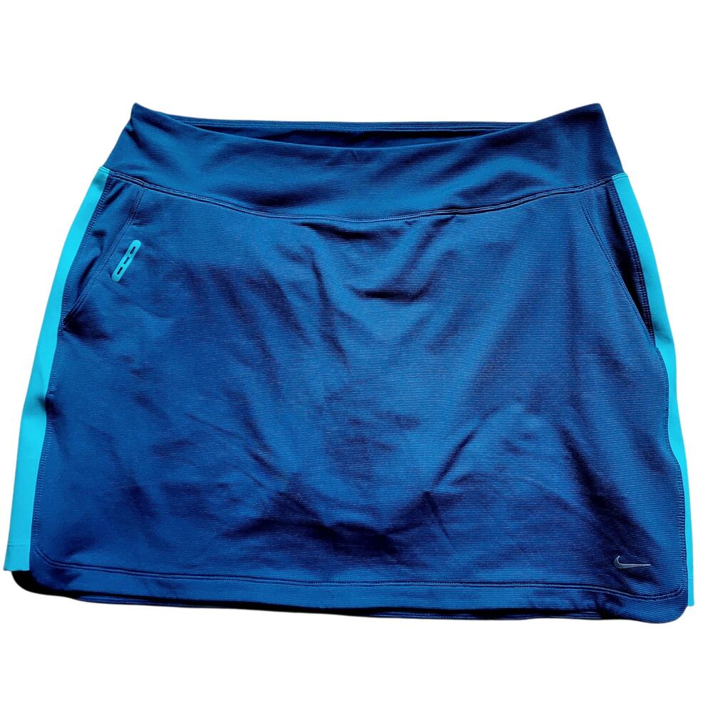 Nike Golf Tour Performance Dri-Fit Women's Skort Blue Teal Tennis Golf Size XL